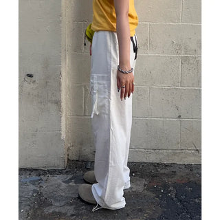 Strap cargo pants