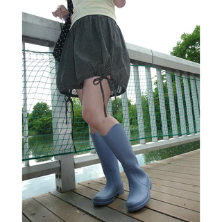 String check mini skirt