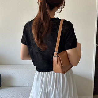 Short-sleeved cardigan