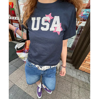 Denim Bermuda shorts