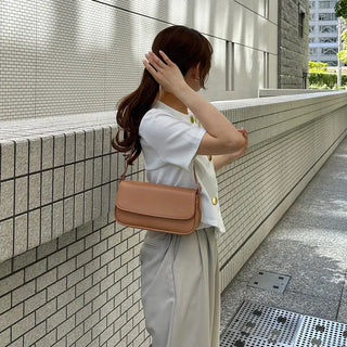 Round-button collarless half-sleeve jacket