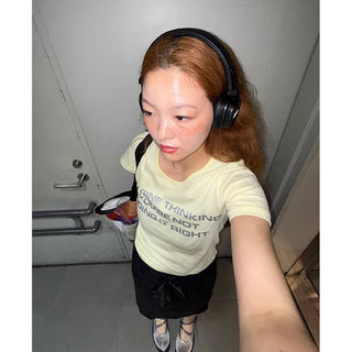 Lettering Soft T-Shirt