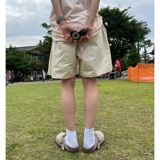 Cotton string shorts