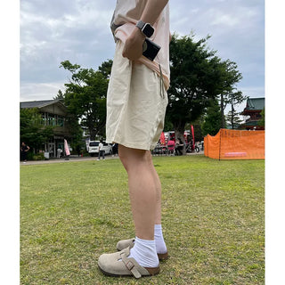 Cotton string shorts
