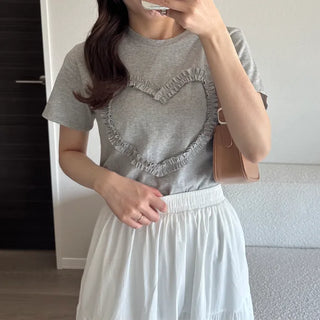 Heart Frill T-shirt