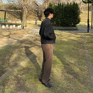 Basic cotton slacks