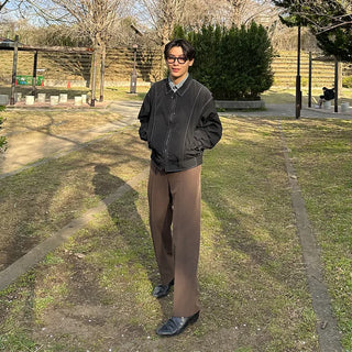 Basic cotton slacks