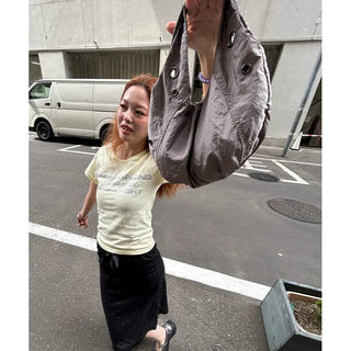 Round Hobo Bag