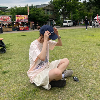 Cotton string shorts