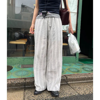 Striped Easy Pants