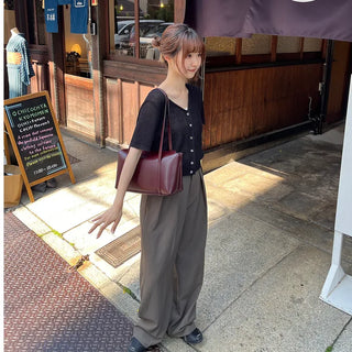 Belted trousers