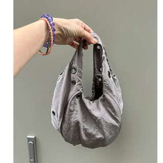 Round Hobo Bag