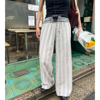 Striped Easy Pants