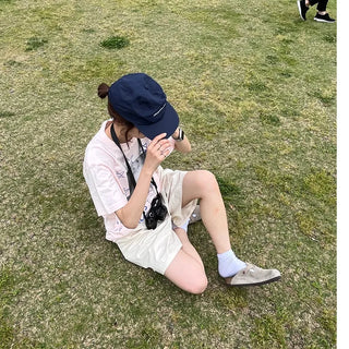 Cotton string shorts