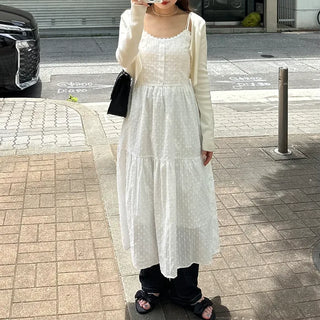 Girly Camisole Long Dress