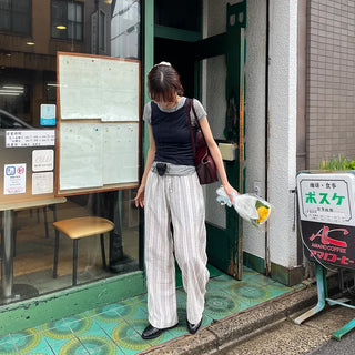 Striped Easy Pants