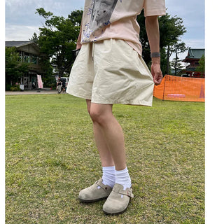 Cotton string shorts