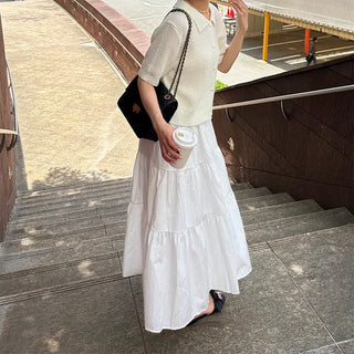 Short-sleeved knit shirt