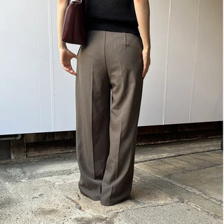 Belted trousers