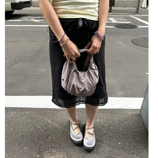 Round Hobo Bag