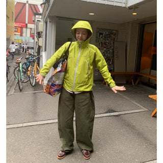 Loose-fit cotton pants