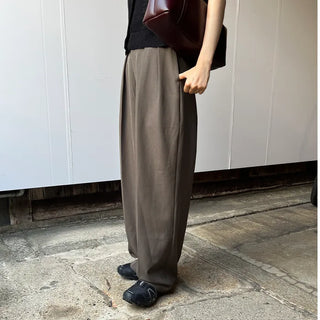 Belted trousers