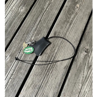 Stitched Vegan Leather Glasses Holder