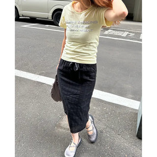 Lettering Soft T-Shirt