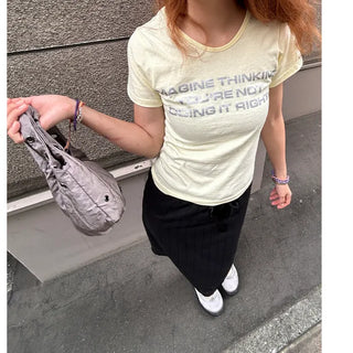 Lettering Soft T-Shirt