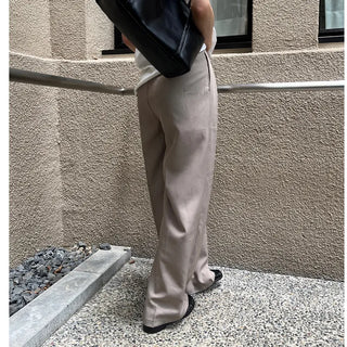 Belted trousers