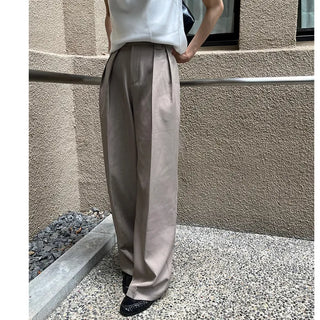 Belted trousers