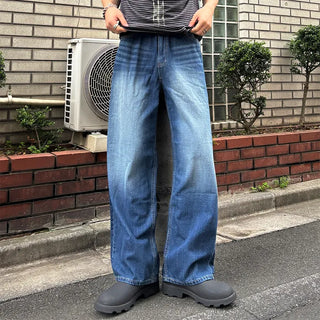 Ice denim pants