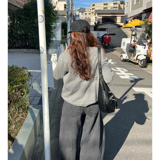 Basic Round Cardigan