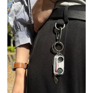 Thermo Compass Keyring