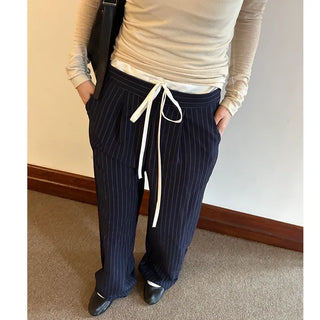 Striped Point Pants