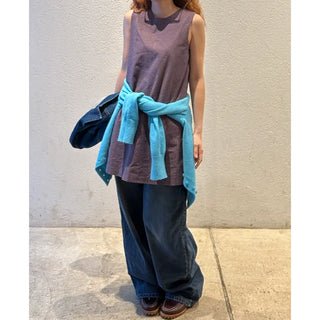 Checked mini sleeveless dress