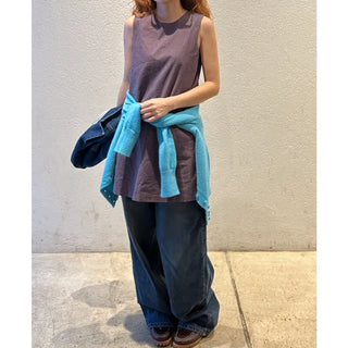 Checked mini sleeveless dress