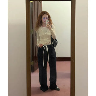 Striped Point Pants