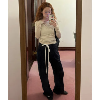 Striped Point Pants