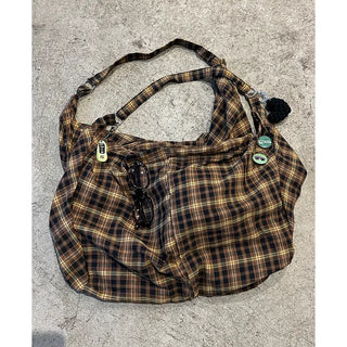 Checkered Cross Bag