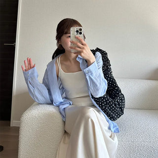 Summer Simple Sheer Shirt