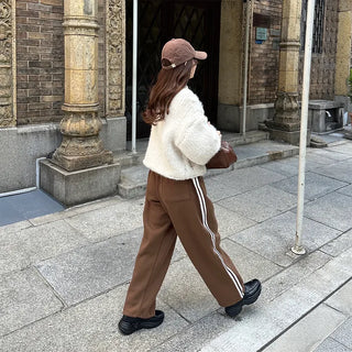 Track line string pants