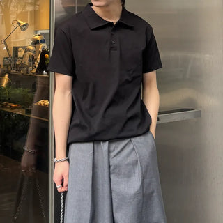 Basic Color Polo Shirt