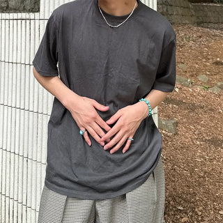 (Unisex) Daily Plain T-Shirt