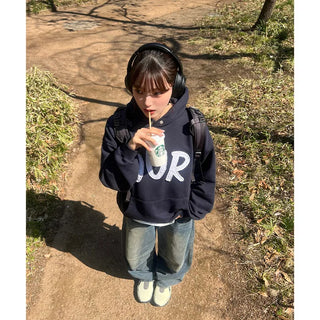 (Unisex) Lettering Sweatshirt