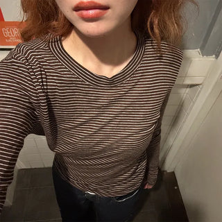 Soft border layered T-shirt