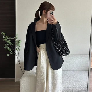 Oversized tailored jacket