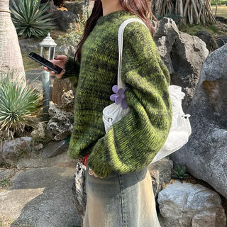 (Unisex) Melange Gradient Knit