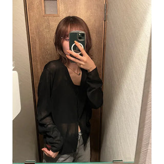 Cool sheer cardigan