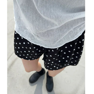 Polka dot shorts